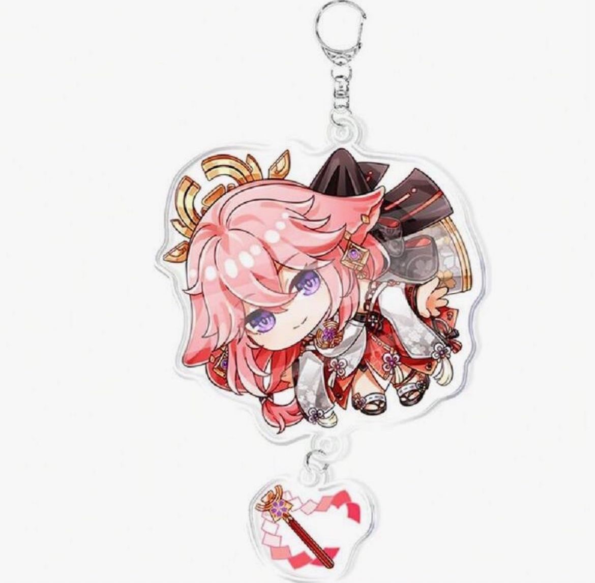 Genshin Impact Yae Miko Acrylic Keychain