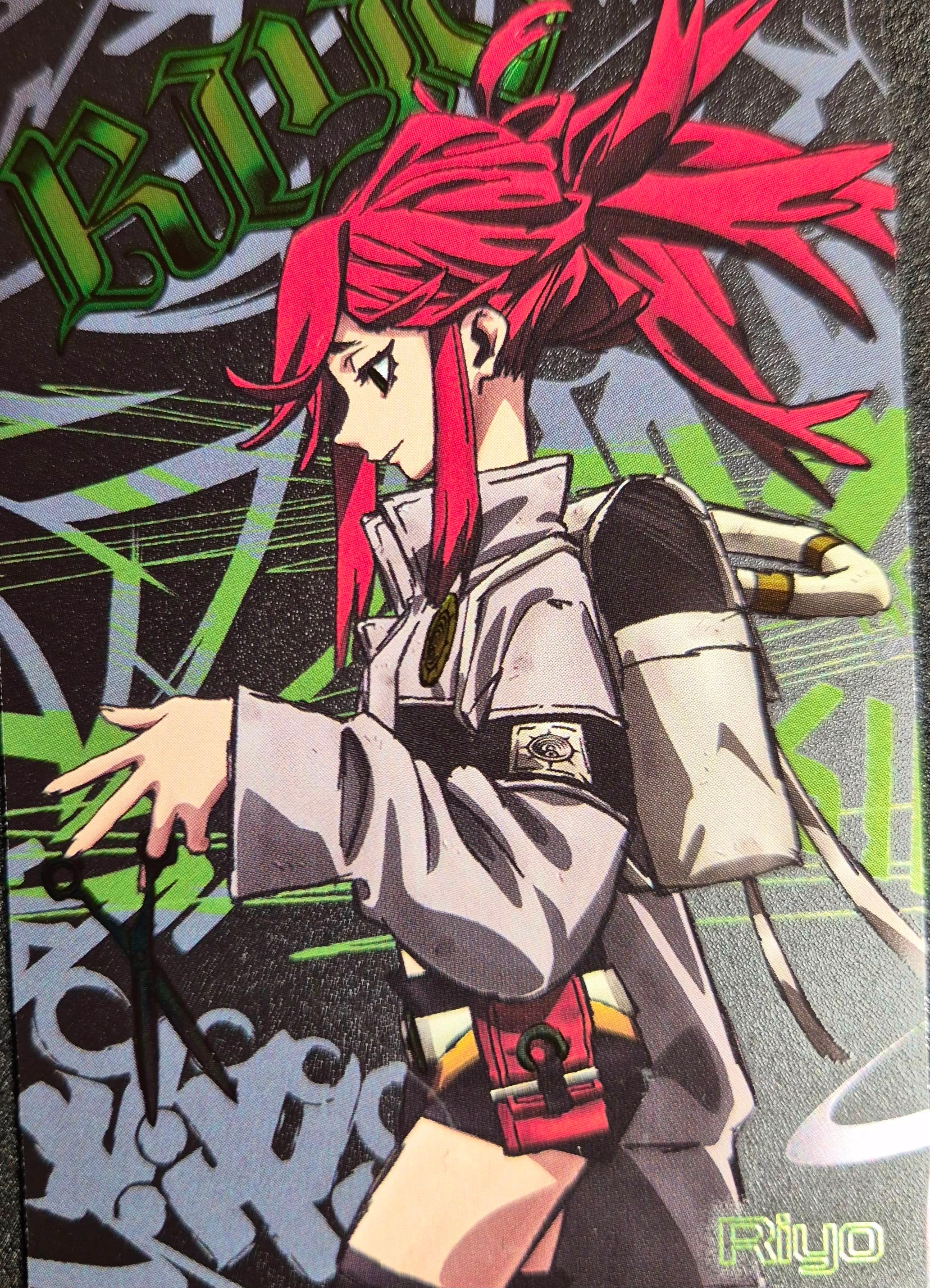 Gachiakuta Collector Card 08 Riyo Reaper RARE