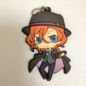 Bungo Stray Dogs Nakahara Chuuya rubber keychains