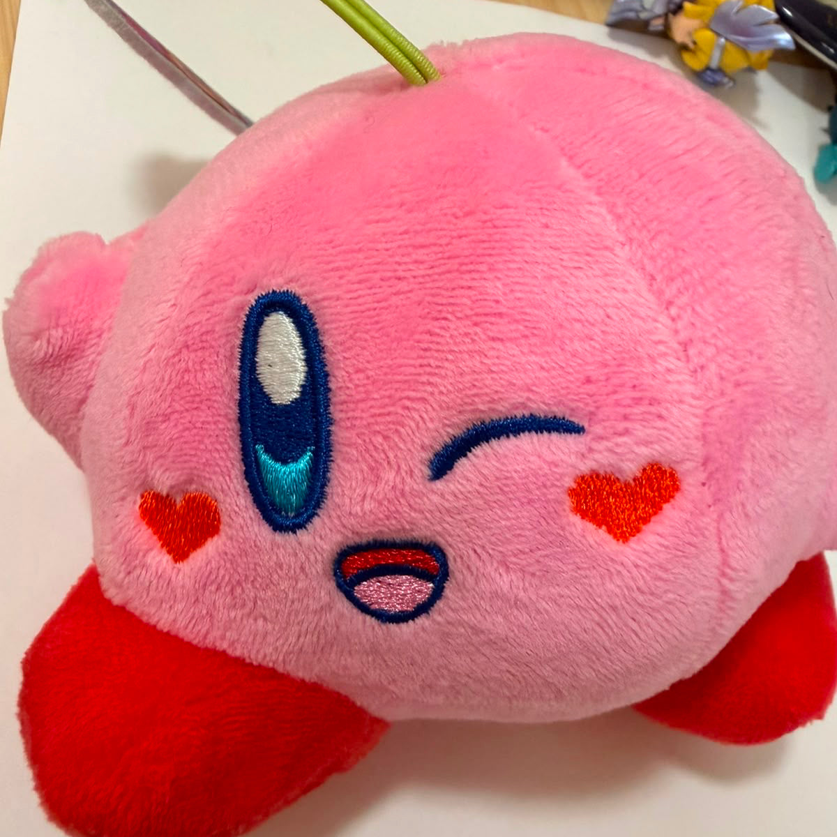 Kirby mini plush keychain JP exclusive