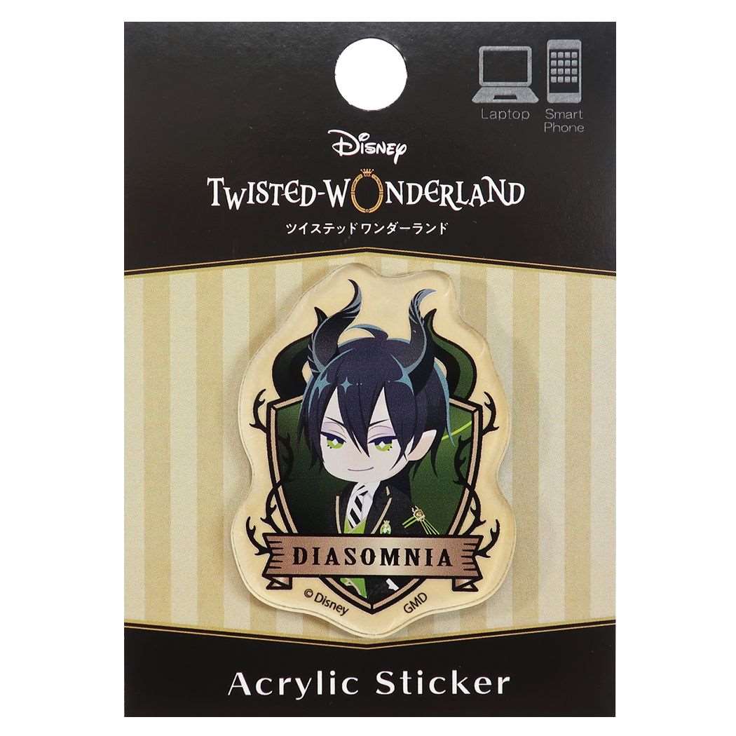 Twisted Wonderland Disney Malleus Acrylic Sticker for laptop/phone