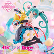 Vocaloid Hatsune Miku × Rody Gymnic Figure (39/Thank You ver.) Artist Masterpiece By Taito
