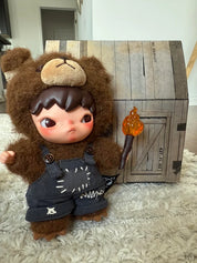 Hirono Living Wild-Fight for Joy Plush doll Keychain Limited Edition by Pop Mart