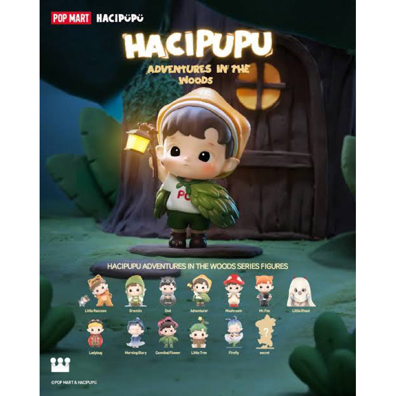 Hacipupu Adventure In The Woods Blind box Figures by Pop Mart