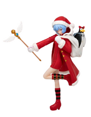 Evangelion Rei Chrismas vintage mini figure