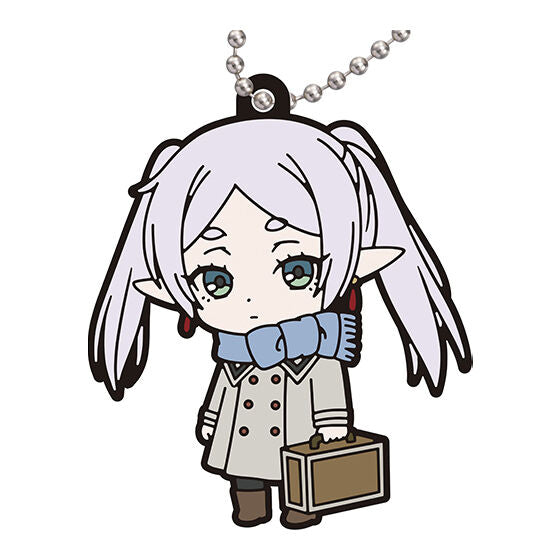 Frieren Beyond Journey’s End Rubber Mascot Official Gashapon Keychain (1 Random nonrepeat)