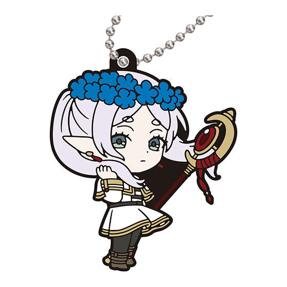 Frieren Beyond Journey’s End Rubber Mascot Official Gashapon Keychain
