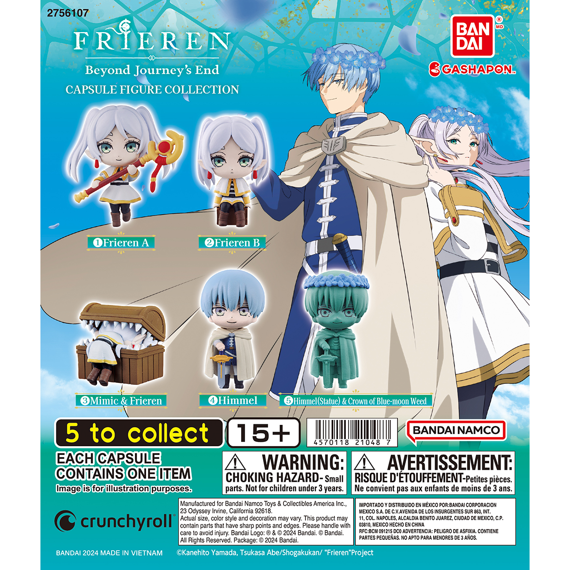 Frieren Beyond Journey’s End Gashapon Figure Collection