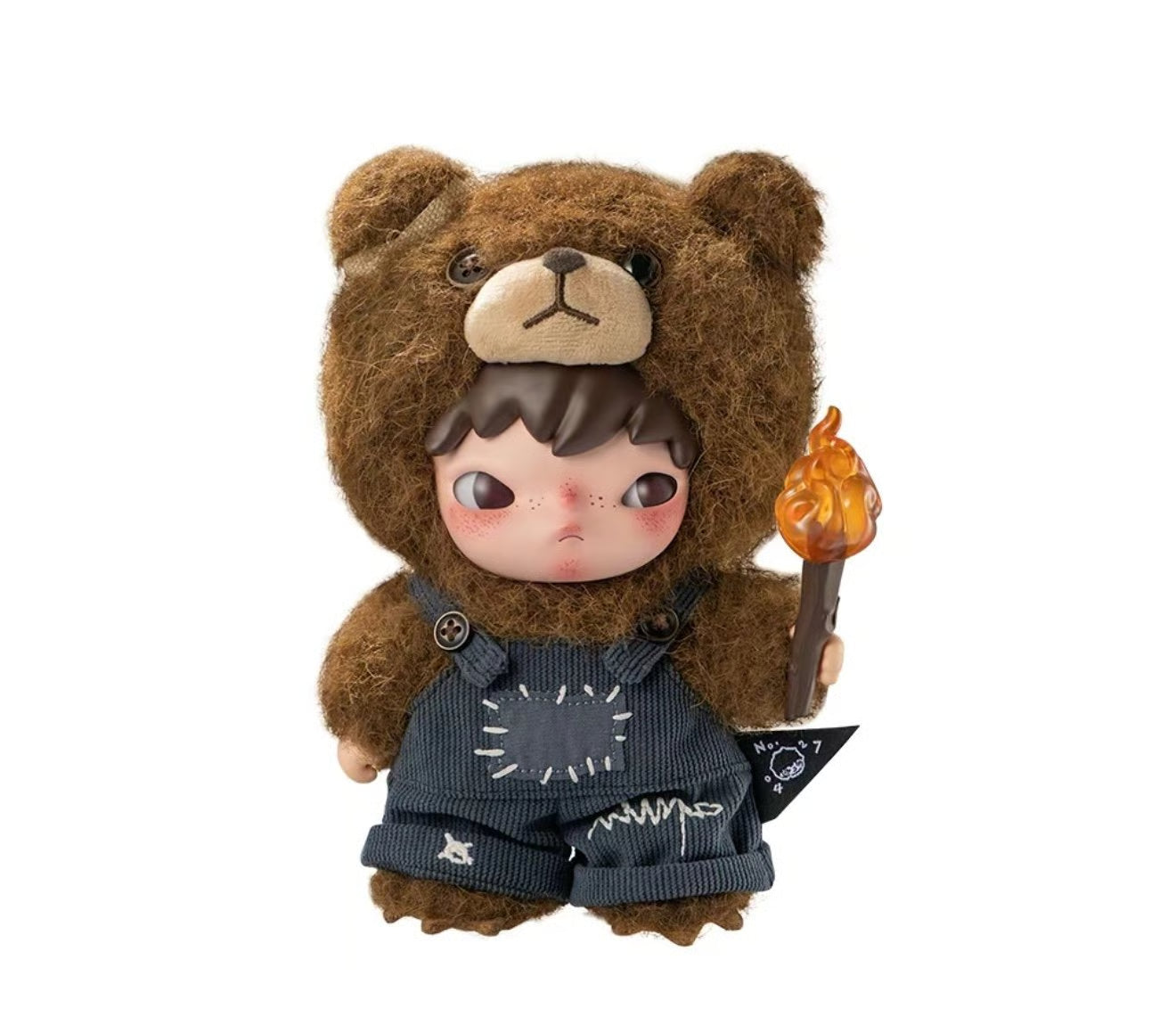 Hirono Living Wild-Fight for Joy Plush doll Keychain Limited Edition by Pop Mart