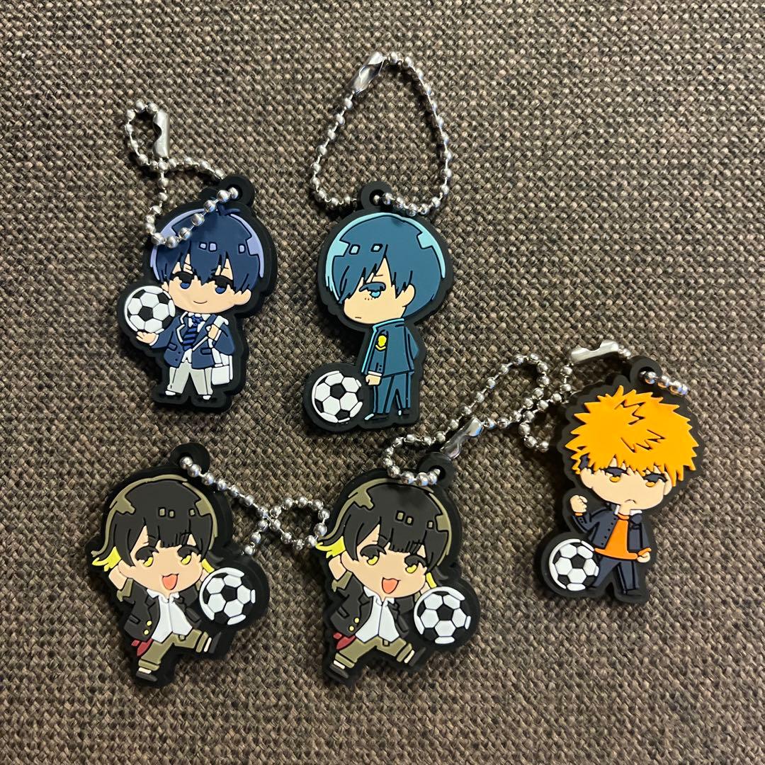Blue Lock Deformed Rubber Character Keychain vol 3