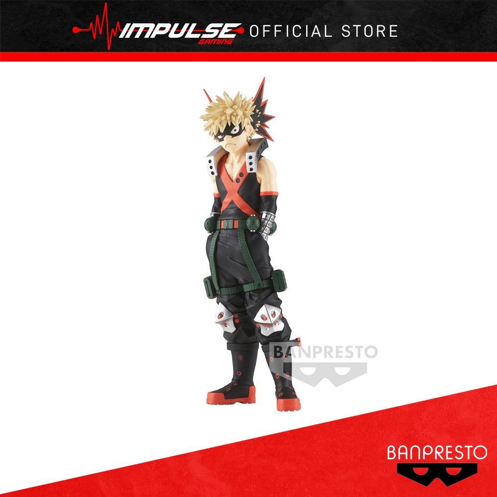 OPEN BOX-My Hero Academia- Bakuo Age of Heroes Line figure by Bandai Namco