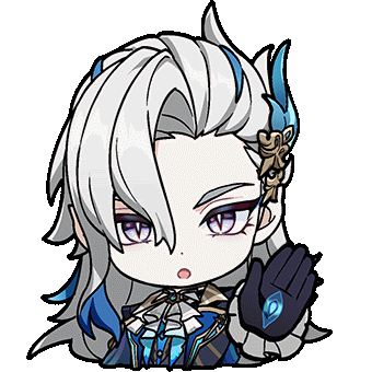 Genshin Impact- Neuvillette Keychain