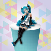 Vocaloid - Hatsune Miku - Original Outfit Noodle Stopper Figure Pearl By Furyu