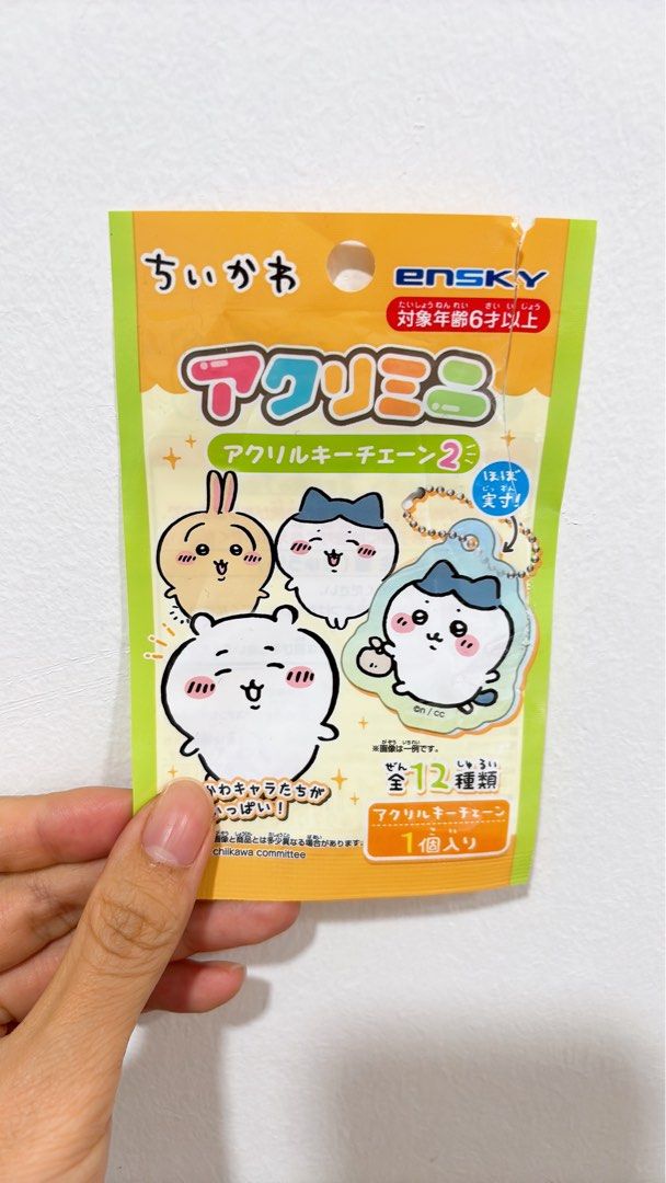 Chiikawa Acrylic Keychain Charm Blind Bag Vol.2 (1 Random Keychain)