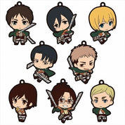 Attack on Titan Rubber Keychain Collection Gashapon