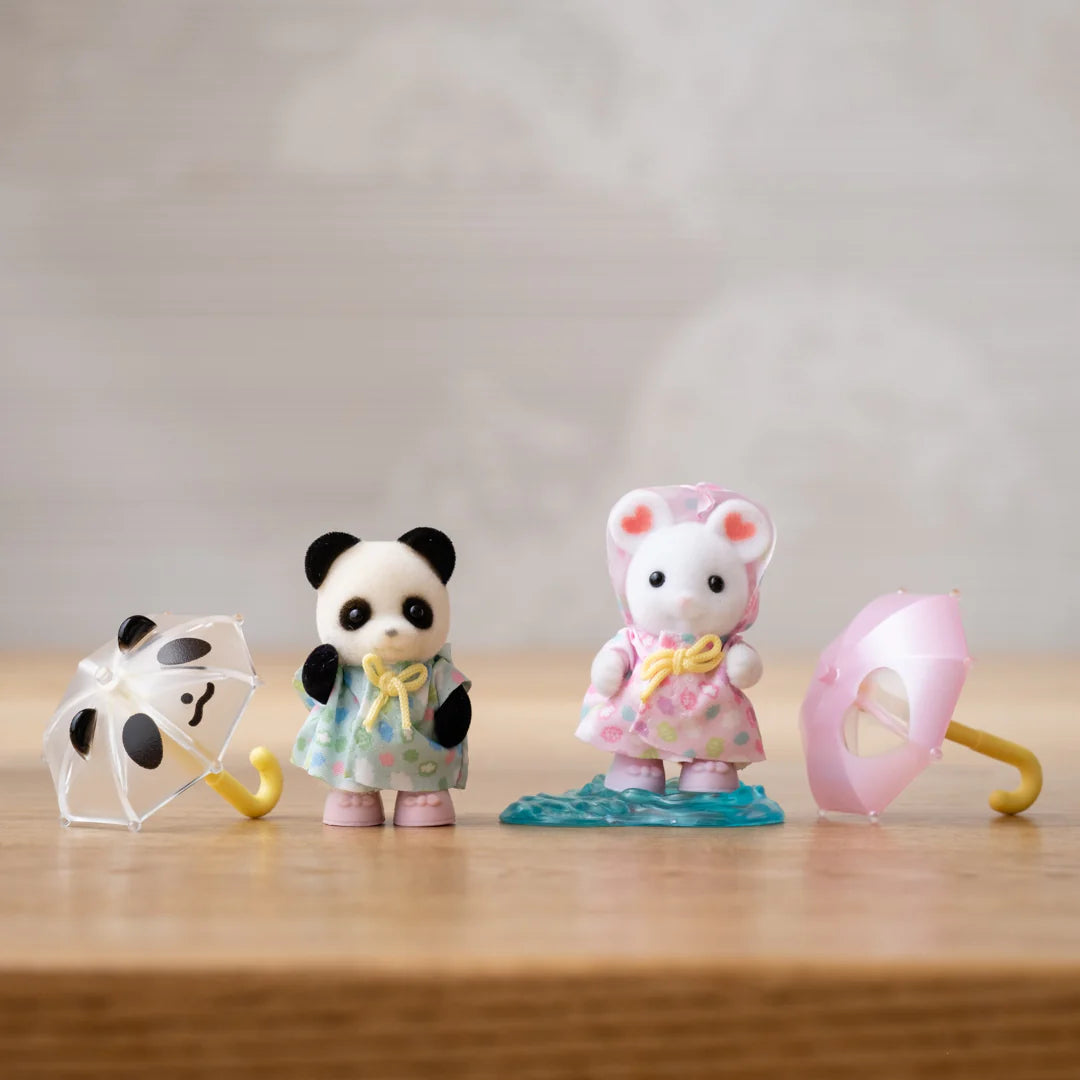Calico Critters Rainy day set Sylvanian Families