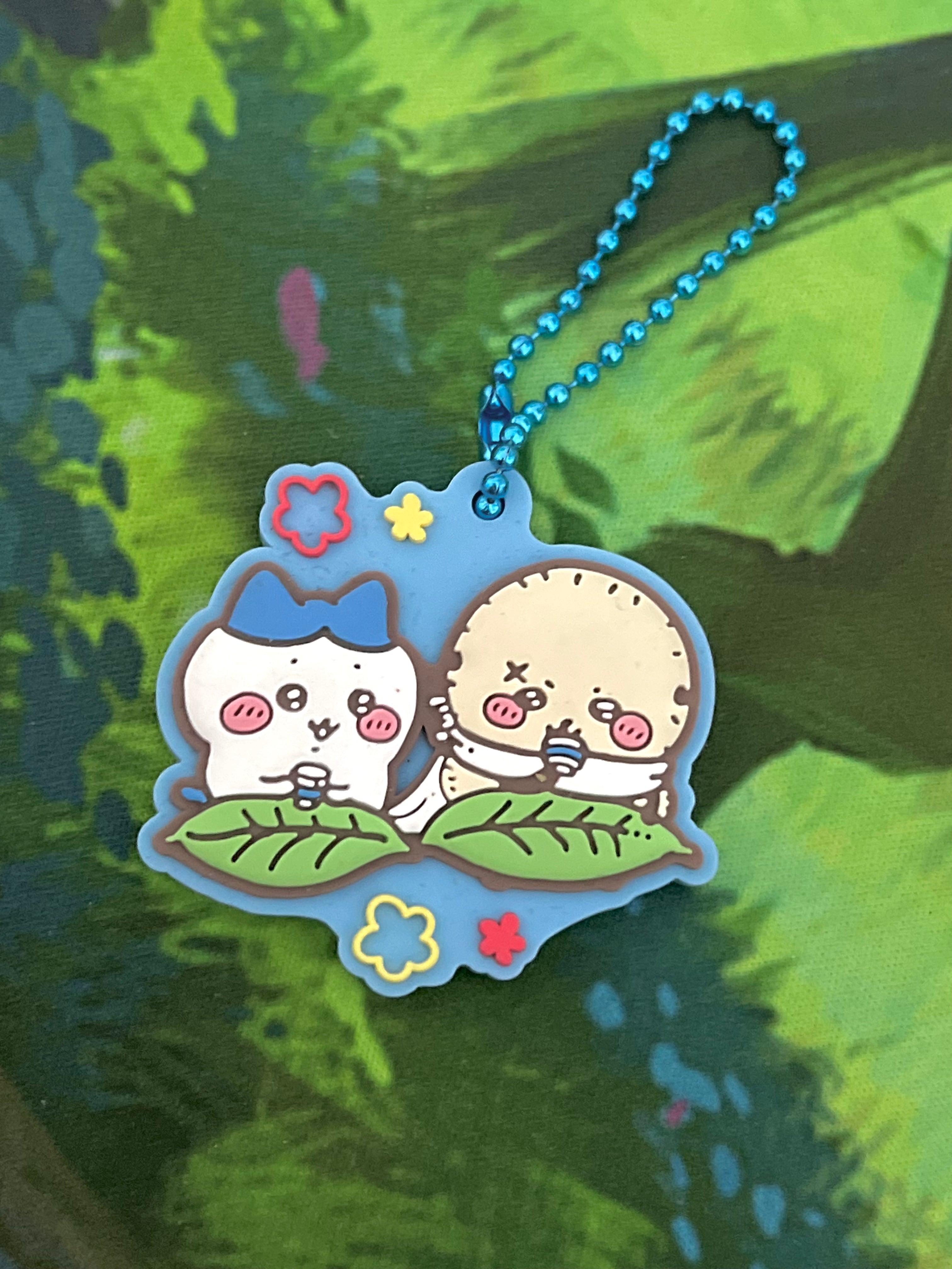 Trinket 9 Hachiware Chiikwwa Rubber Keychain
