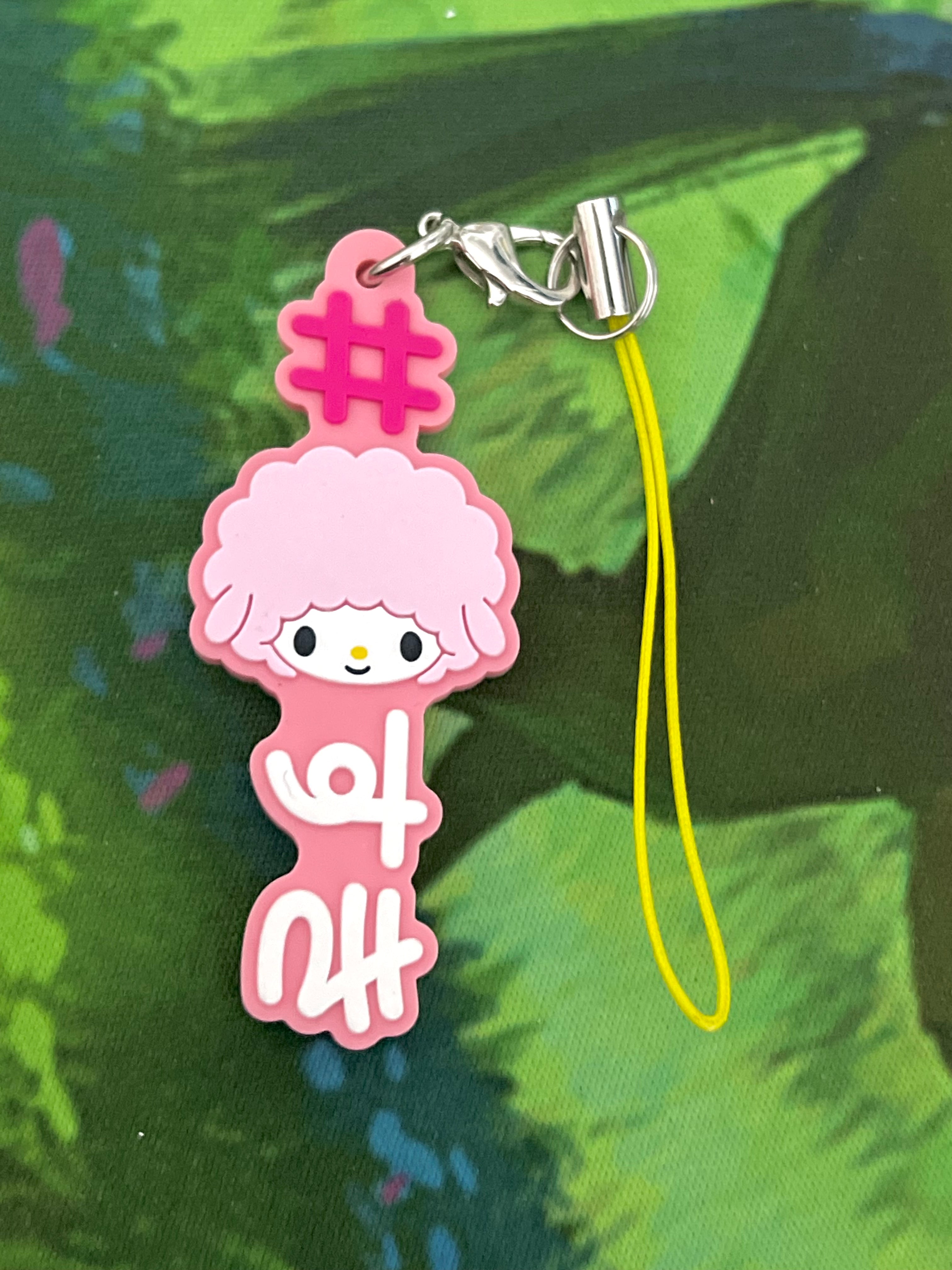 Trinket 7 Sanrio Pink Keychain/Phone Charm