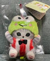 Sanrio x Mofusand Twin Stars Keroppi Plush Keychain