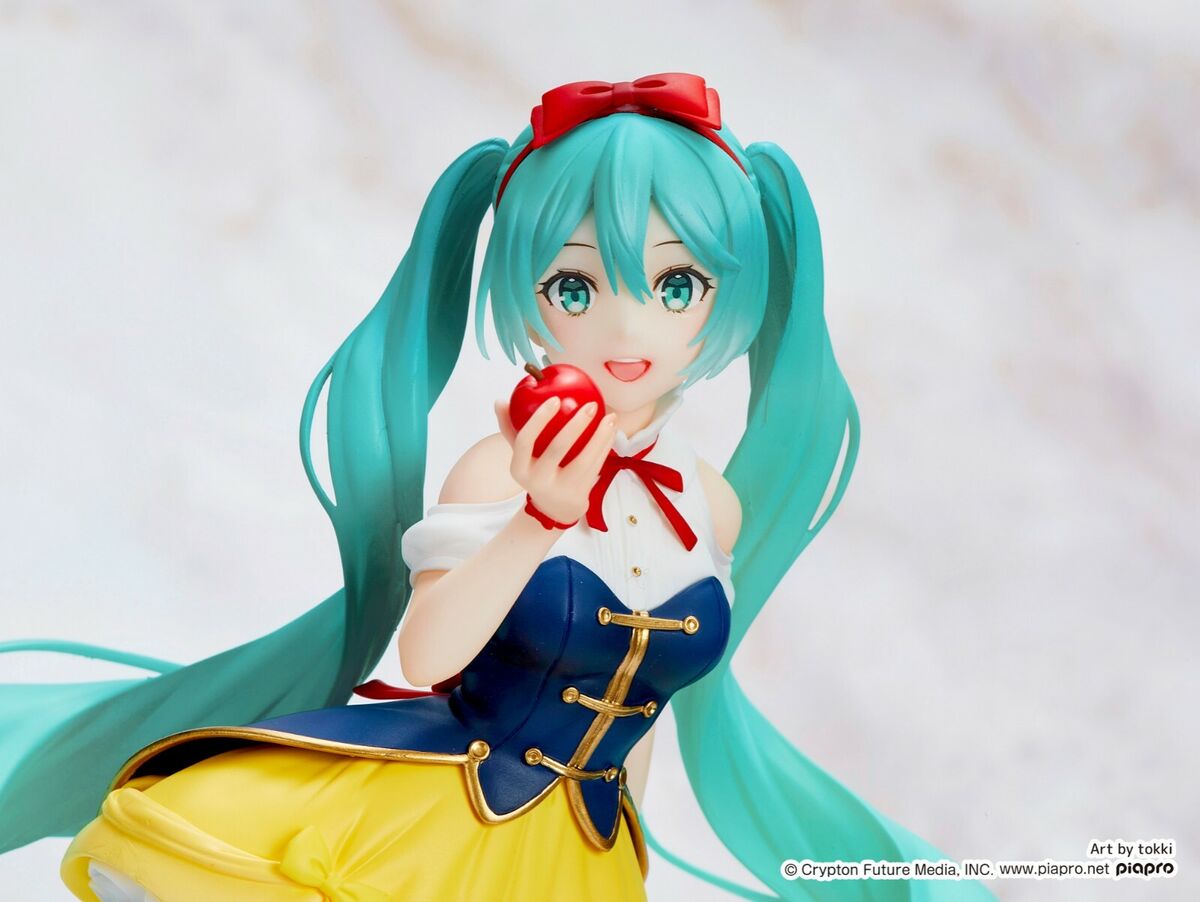OPEN BOX Vocaloid Hatsune Miku Snow White Figure by Taito