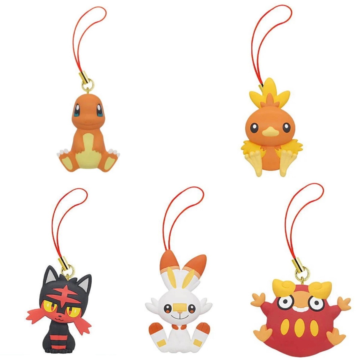 Pokemon Petanko Mascot Type - Fire 2022 JP