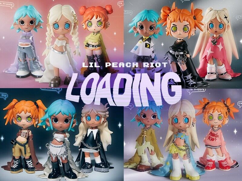 Peach Riot Loading! Blind Box Figures by Pop Mart