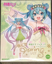 OPEN BOX Vocaloid - Hatsune Miku Spring Version 3 Easter Bunny Figure