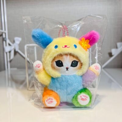 Sanrio x Mofusand Usahana Plush Keychain