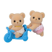 Sylvanian Families Biscuit Bear Twins Cub Babies Set Calico Critters