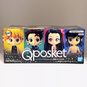 Demon Slayer kimetsunoyaiba QposketPetit Unopened Set of 4 Characters