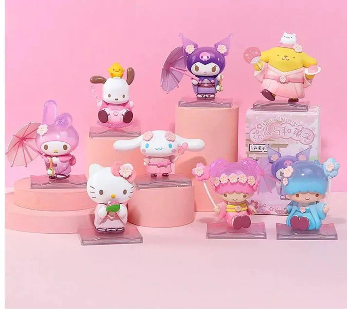 TOP TOY Sanrio Kuromi Blossom and Wagashi  Blindbox