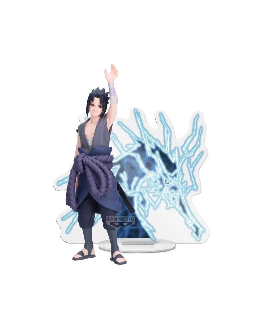 Naruto-Panel Spectacle-Sasuke Uchiha Figure by Bandai Namco