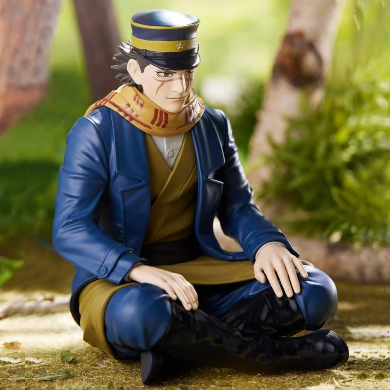 Golden Kamui Saichi Sugimoto Perching Figure by SEGA