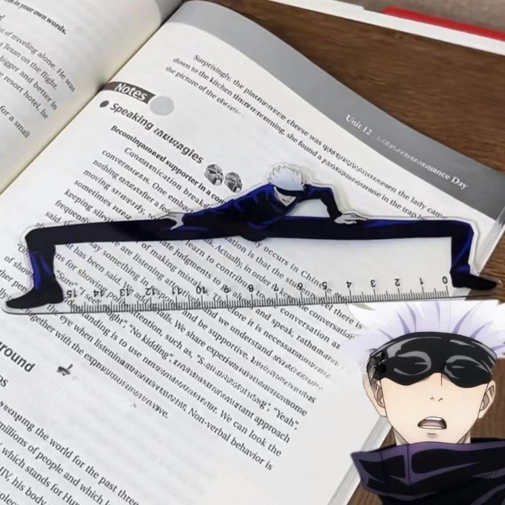 Jujutsu Kaisen Satoru Gojo Straight Ruler - 15Cm Student Drawing Ruler