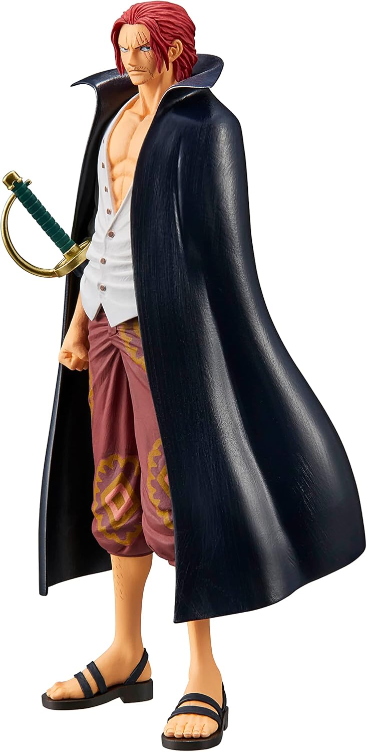 OPEN BOX - One Piece Banpresto DXF The Grandline Men Vol. 2 Shanks figure