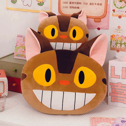 Studio Ghibli: Cat bus and Jiji Pillows