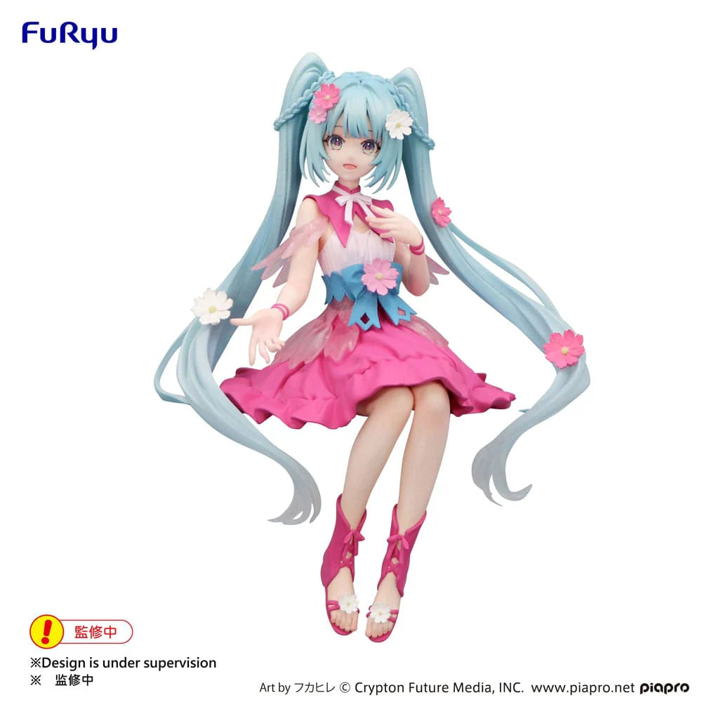 Vocaloid Hatsune Miku Flower Fairy cosmos Noodle Stopper Figure by Furyu