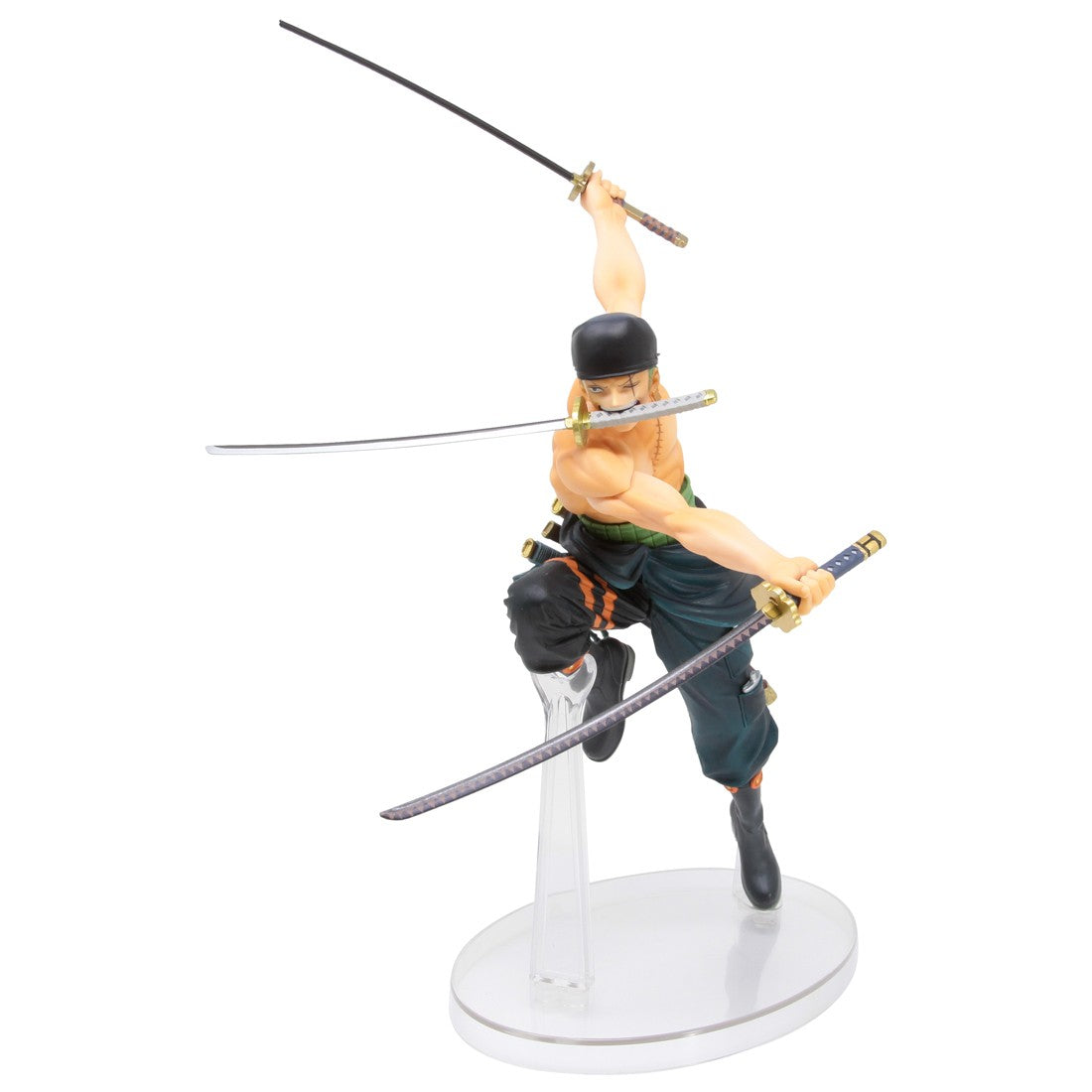 OPEN BOX - One Piece Ichiban Kuji Zoro figure by Bandai ( MISSING SWORDS )